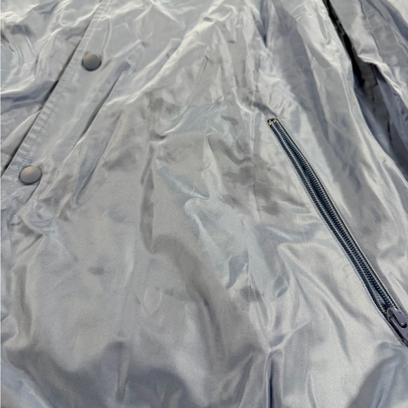 Balenciaga Rain Jacket Blue Viscose Polyester Size 32 / M - Picture 4 of 13